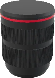 3D model of the Canon EF 24-70mm f/2.8L II USM
