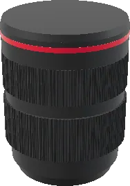 3D model of the Canon RF 24-105mm f/4L IS USM