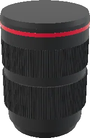 3D model of the Canon RF 24-70mm f/2.8L IS USM