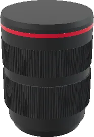 3D model of the Canon RF 28-70mm f/2L USM