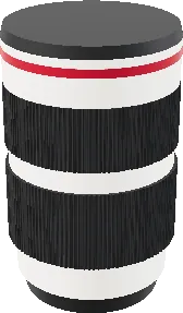 3D model of the Canon RF 70-200mm f/2.8L IS USM