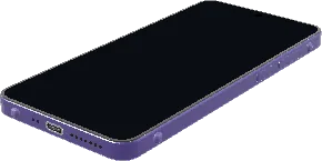 3D model of the Samsung Galaxy S24 (Cobalt Violet)