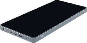 3D model of the Samsung Galaxy S25 Ultra (Titanium Silverblue)