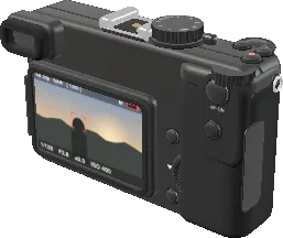 3D model of the Panasonic Lumix LX100 II Digital Camera