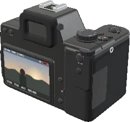 3D model of the Panasonic Lumix S5IIX Mirrorless Camera