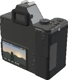 3D model of the Nikon Z9 Mirrorless Camera