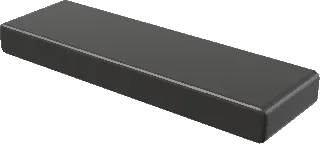3D model of the SmallRig Arca-Type Long Quick Release Plate (120mm)