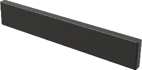 3D model of the SmallRig ARRI Standard Dovetail Plate (12")