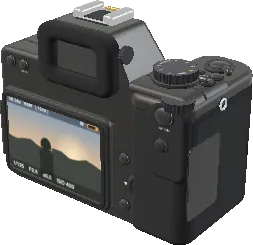 3D model of the Sony a7 III Mirrorless Camera