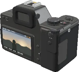3D model of the Sony a9 III Mirrorless Camera