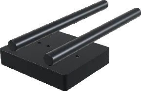 3D model of the SmallRig Lightweight Baseplate with Dual 15mm Rods