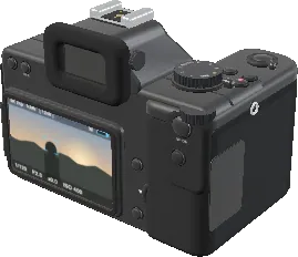 3D model of the Canon EOS R7