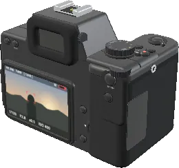 3D model of the Panasonic Lumix S5 II