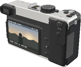3D model of the Fujifilm X100VI