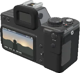 3D model of the Fujifilm X-S20